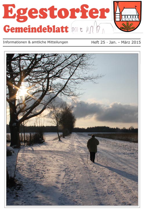 Egestorfer Gemeindeblatt Heft 25