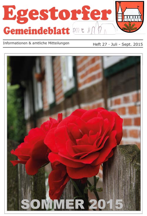 Egestorfer Gemeindeblatt Heft 27