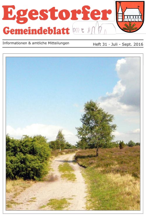 Egestorfer Gemeindeblatt Heft 31