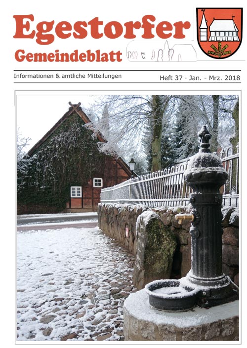 Egestorfer Gemeindeblatt Heft 37