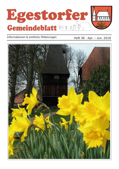 Egestorfer Gemeindeblatt Heft 38