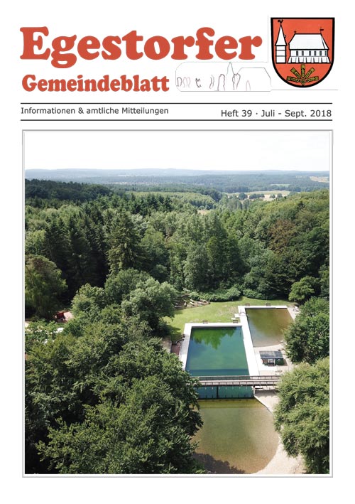 Egestorfer Gemeindeblatt Heft 39
