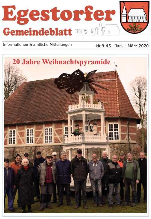 Egestorfer Gemeindeblatt Heft 45