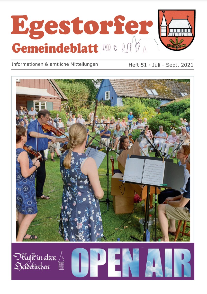 Egestorfer Gemeindeblatt Heft 51