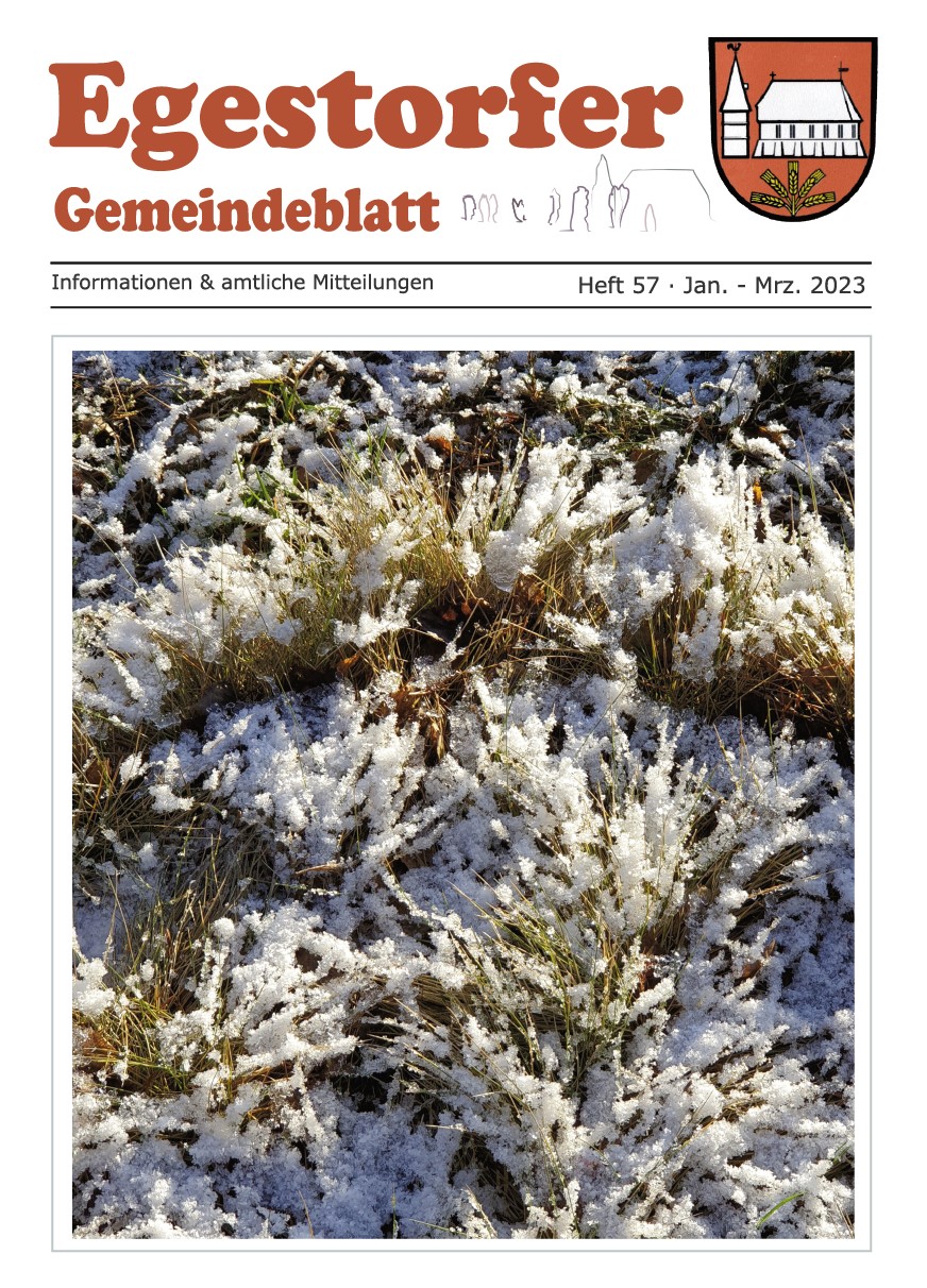 Egestorfer Gemeindeblatt Heft 57