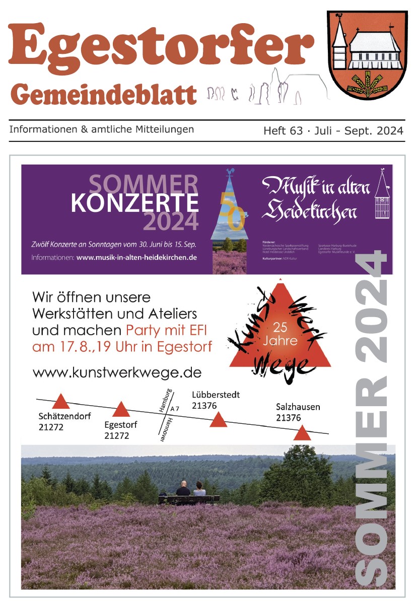 Egestorfer Gemeindeblatt Heft 63