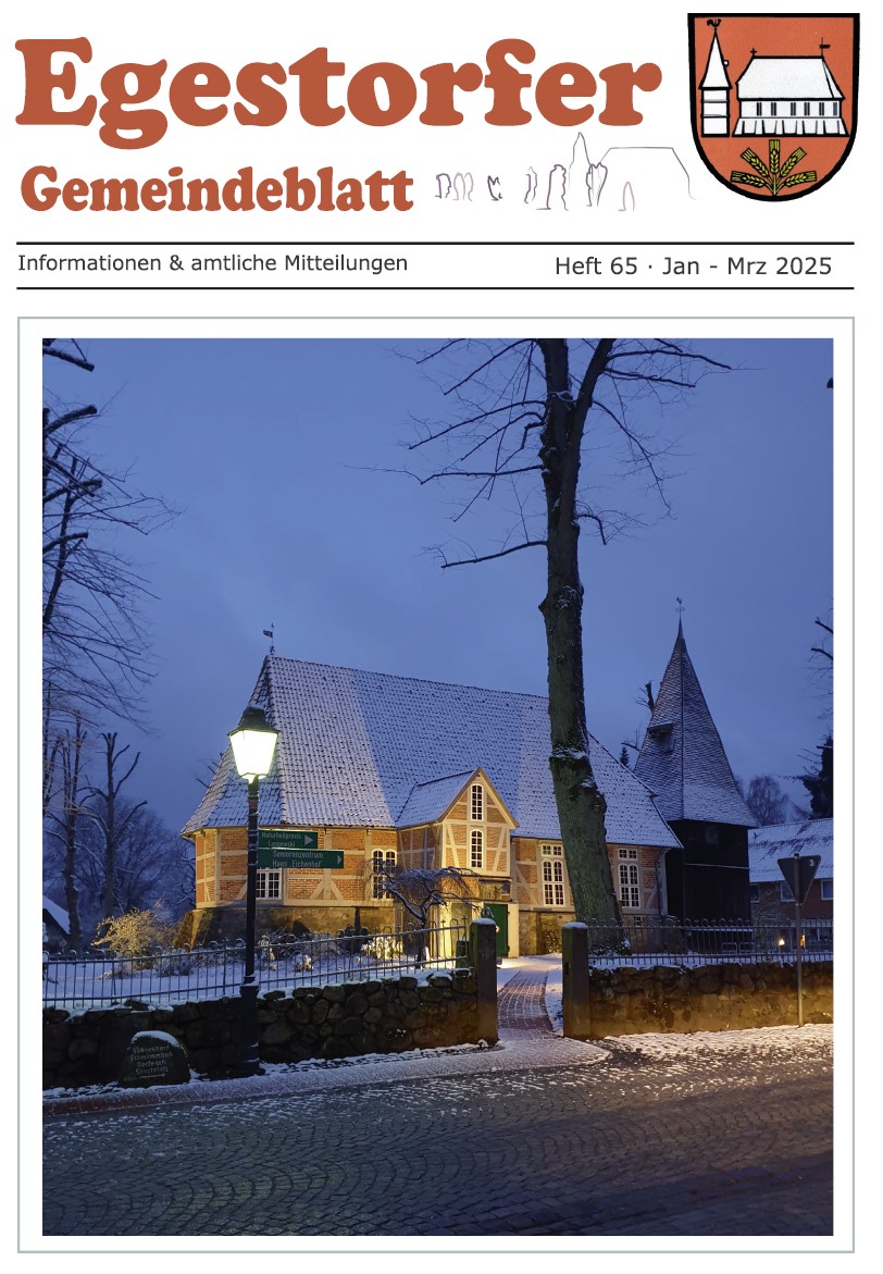 Egestorfer Gemeindeblatt Heft 65